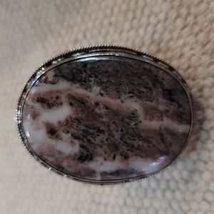 Silver 925 ring with gem